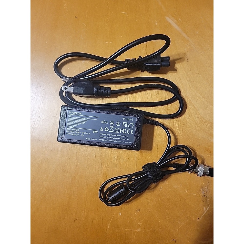 DL65240150 E100 MX350 Battery Charger AC-Adapter 24V 1.5A